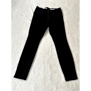 Antropologie Pilcro and the Letterpress High Rise Skinny Black Jeans Size 30